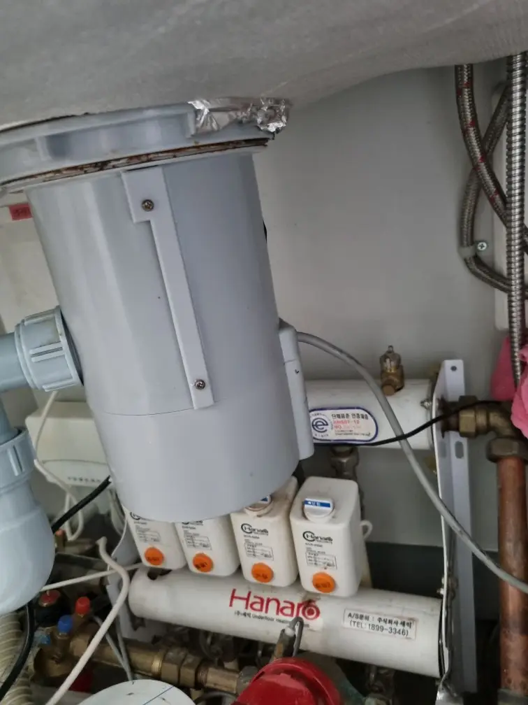 싱크대 배수구통 교체 방법과 누수 체크포인트